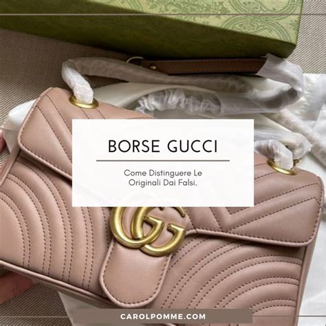 come si fa a riconoscere una borsa gucci originale|gucci originali.